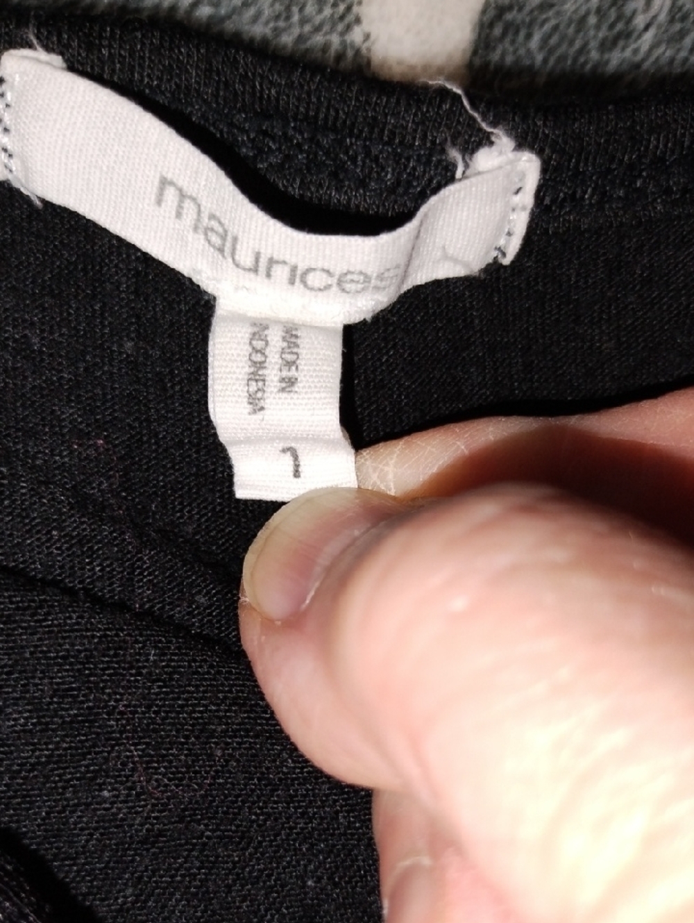 Maurices Black Lace-Trim Camisole Tank - Picture 5 of 5